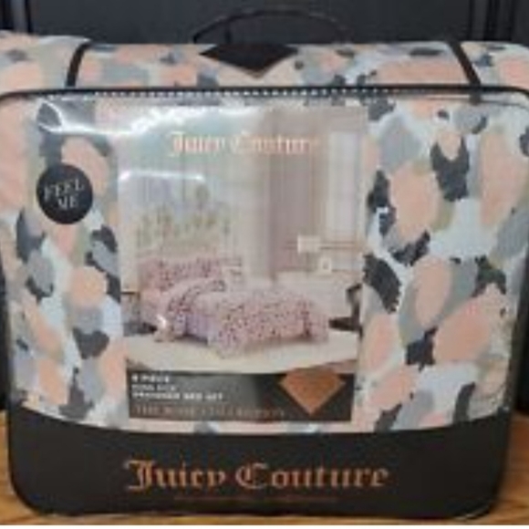 New Juicy Couture Camo 8 piece Comforter Set - Picture 10 of 11